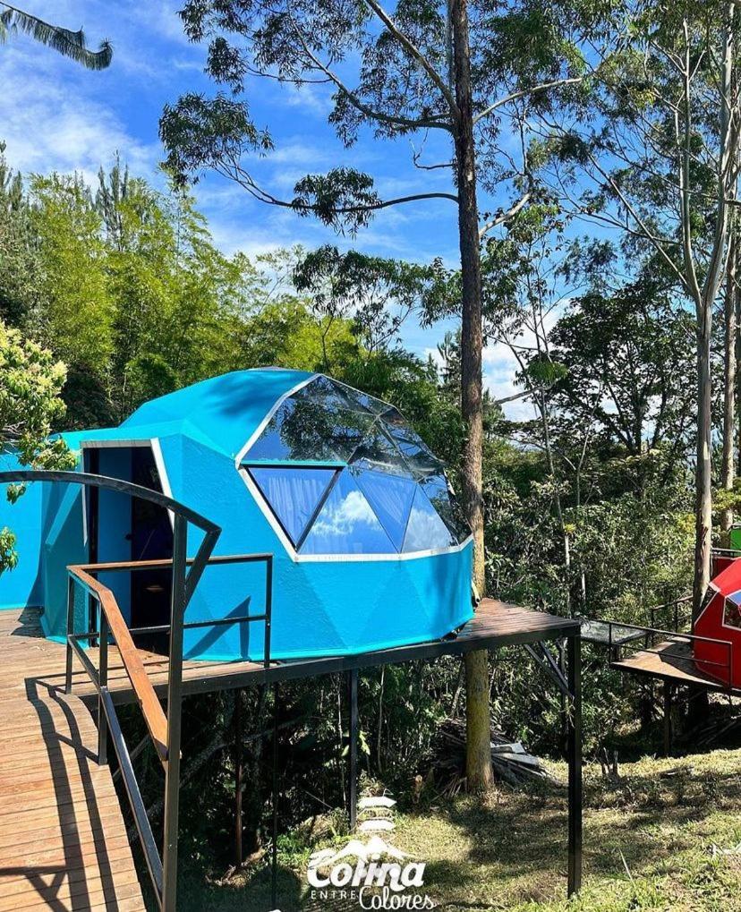 Colina Entre Colores Hotel Puente Nacional Ngoại thất bức ảnh